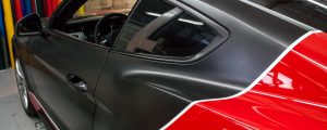 Teilfolierung am Ford Mustang GT
