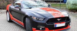 Teilfolierung am Ford Mustang GT