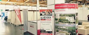 Schrader Haus Messestand