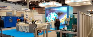 Impressionen des SKET-Standes auf der wire 2018 in Düsseldorf