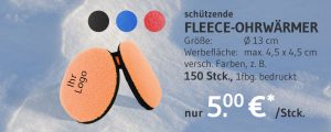 Angebot Fleece-Ohrwärmer